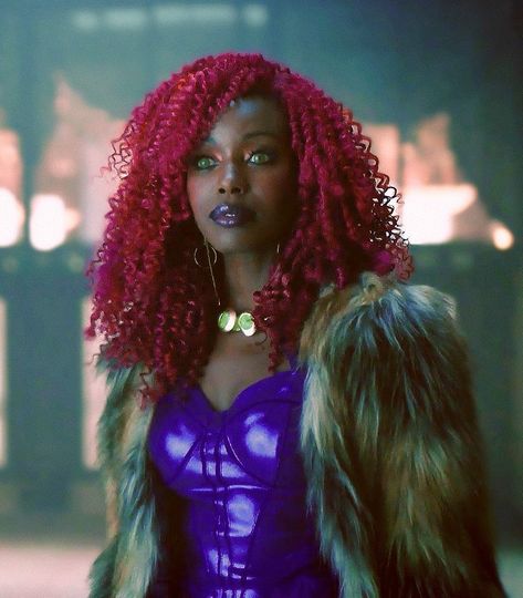 Kory Anders Titans, Titans Live Action, Titans Show, Starfire Titans, Kory Anders, Comic Women, Anna Diop, Titans Dc, Dc Titans