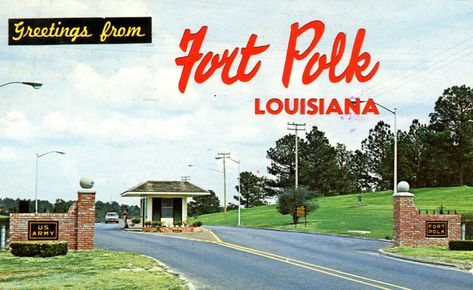 I think this is the gate where Ed & I met.  Ft. Polk, Louisiana Army Basic Training, Fort Polk, Women's Army Corps, Us Military Bases, Military Post, Military Memes, Retired Military, Military Pride, Army Day