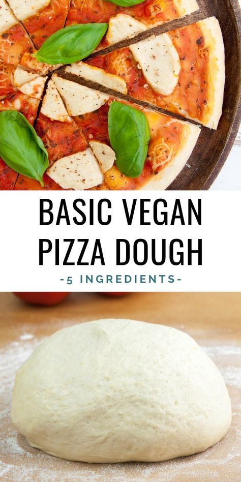 Vegan Pizza Dough Recipe, Vegan Pizza Dough, Sweet Potato Pizza Crust, Mushroom Pizza Recipes, Easy Dough, Sweet Potato Pizza, Pizza Vegana, Vegan Pizza Recipe, Pizza Crust Recipe