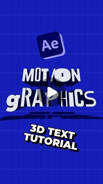 Abhishek Dubey on Instagram: "3D Text Changing Animation Tutorial in After Effects - No Plugins 
. 
Full Tutorial on my YouTube channel - Motion Nations (link in bio) 
.
.
 Follow for more!
.
 .
#aftereffectstutorial #aftereffects #motiongraphics #motiondesign #animation #illustrator #adobe #adobeaftereffects #lettering #aftereffectstutorials #christmas #facebook #art #artist #design #tutorial #designer #illustration #creative #sports #reels #textanimation #logo #logoanimation #typedesign #typography #logodesigns #motiondesigner #calligritype #caligraphy" Designer Illustration, Facebook Art, Illustration Creative, Animation Tutorial, Text Animation, 3d Text, Type Design, My Youtube Channel, Motion Design