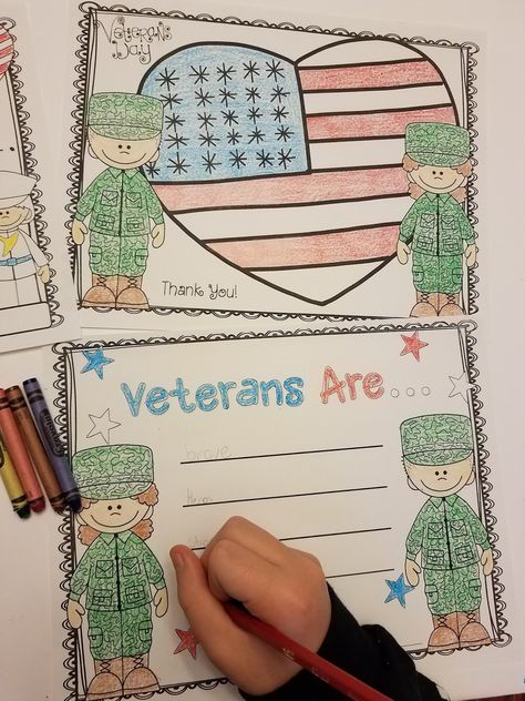 Veteran's Day Freebies | Mrs. McGinnis' Little Zizzers Veterans Day For Kids, Veterans Day Images, Free Veterans Day, Honor Veterans, November Classroom, Veterans Day Activities, November Activities, Fall Preschool Activities, Fall Kindergarten