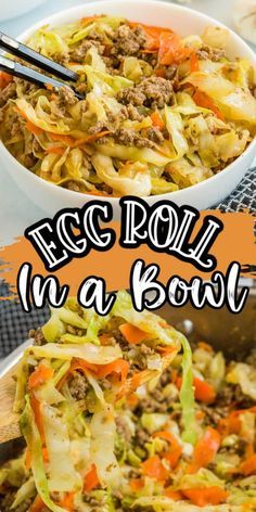 Peper Steak, Clean Dinner, Mahone Bay, Egg Roll In A Bowl, Asian Recipe, Egg Roll Recipes, Keto Dinners, Egg Diet, Egg Roll