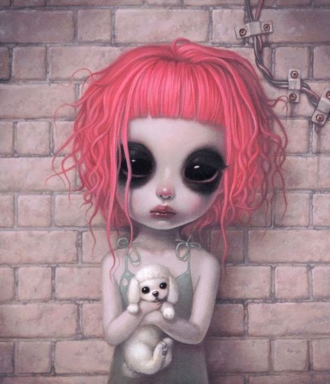 Big Eyes Margaret Keane, Trevor Brown, Big Eyes Paintings, Creepy Cute Aesthetic, Margaret Keane, Marla Singer, Arte Peculiar, Big Eyes Art