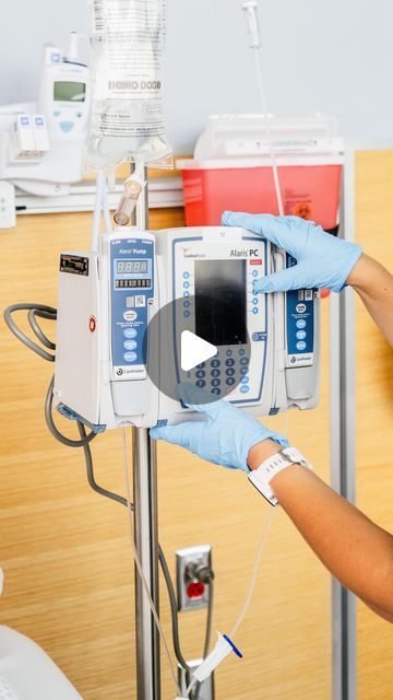 Kristine Tuttle on Instagram: "5 Must-Know Tips: IV pump💉💦

#1: Always check the settings - Make sure the rate & volume are correct and match the order

#2: Prime the tubing - Prime before connecting to the patient to remove air

#3: Inspect the tubing - Assess for kinks, twists or occlusions

#4: Keep it clean - Always maintain sterility & use alcohol swab before use 

#5: Monitor the site - Look for S&S of infiltration, phlebitis or infection

What else should we assess the IV for?

#IV #infusion #intravenous #IVpump #alarispump #nursing #nurse #BSN #RN #LPN #nurseshelpingnurses #nursingskills" Iv Pole, Iv Infusion, Iv Fluids, Teaching Videos, Nclex, The Hub, Nursing School, Keep It Cleaner, Medical