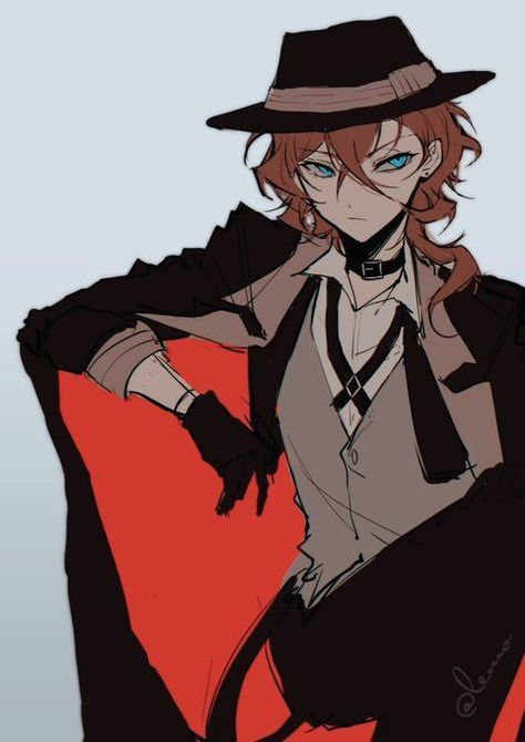 Chūya Nakahara, Chuuya Nakahara, Bongou Stray Dogs, Stray Dogs Anime, Fanarts Anime, Bungo Stray Dogs, Cartoon Art Styles, Bungou Stray Dogs, Stray Dog