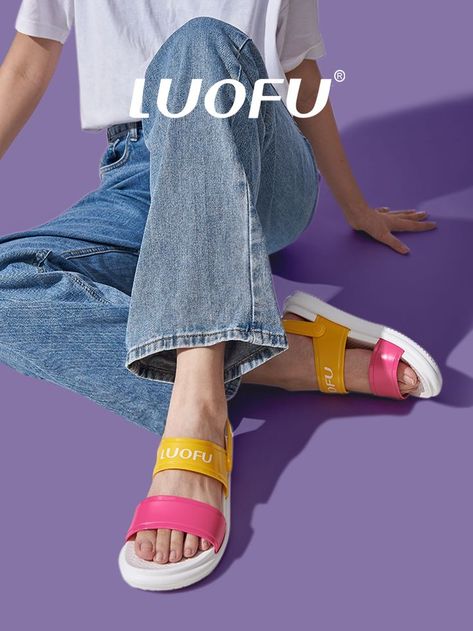 Environmental protection materials, do not add any burden to the earth

EVA SOLE + LATEST PVC UPPER Luofu Shoes, Colors Of Summer, Beach Surf, Shoes Summer, Slipper Sandals, Women Sandals, Birkenstock Gizeh, New Trend, Womens Wedges