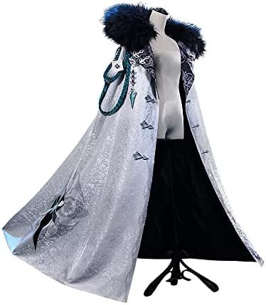 Winter Wonderland Costume, Winter Fairy Costume, Fur Aesthetic, Cosplay Cape, New Years Ball, Light Purple Hair, Cape Costume, Collar Accessories, Fur Cape