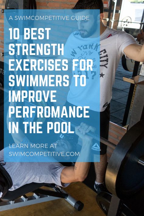 Swimmer Dryland Workouts Gym, Dryland Exercises For Swimmers, Swimming Strength Training, Swimming Conditioning Workout, Swimmers Dryland Workout, Weights For Swimmers, Swim Gym Workout, Exercises For Swimmers Dryland, Swimmer Workout Dryland