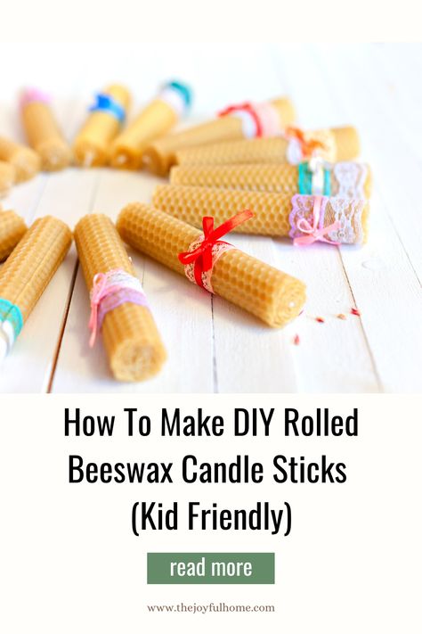 Rolled Beeswax Candles Diy, Beeswax Crafts, Christmas School Crafts, Waldorf Christmas, Beeswax Recipes, Rolled Beeswax Candles, Liturgical Living, Rolled Candles, Beeswax Candles Diy