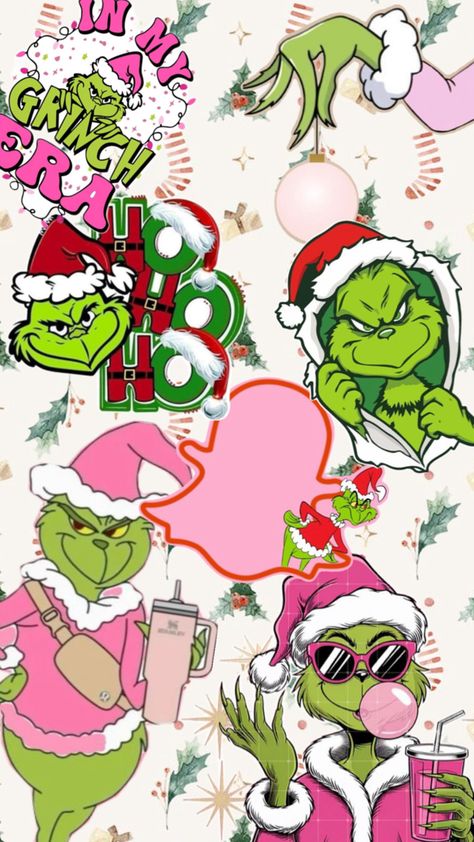 Preppy grinch funny wallpaper Preppy Xmas Wallpaper Ipad, Preppy Grinch Wallpaper, Funny Christmas Backgrounds, Grinch Collage Wallpaper, Christmas Backgrounds Ipad, Grinch Iphone Wallpaper, Aesthetic Funny Wallpaper, Xmas Wallpaper Ipad, Grinch Christmas Wallpaper Iphone