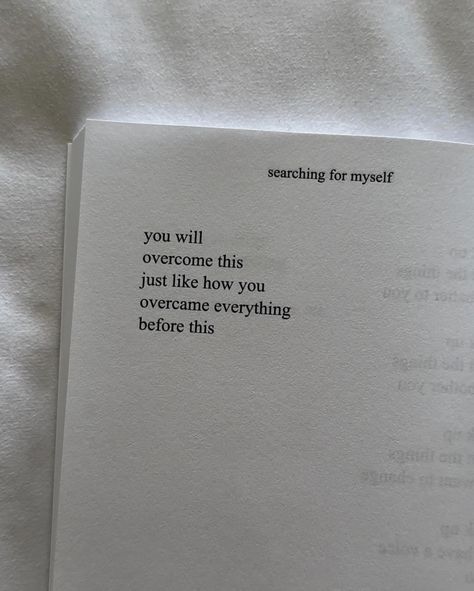 buy my new book “searching for myself”, available from my bio or on Amazon 🤍 Searching For Myself Quotes, Gentle Affirmations, Quotes For Myself, Healing Myself, Myself Quotes, Self Thought, Finding Myself, Insta Ideas, Heavy Heart