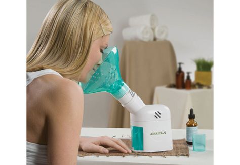 Respiratory Steam Inhaler @ Sharper Image Steam Inhalers, Asthma Relief, Facial Therapy, Respiratory Therapy, Asthma Attacks, Respiratory Diseases, Sinus Infection, Beauty Mask, Sharper Image