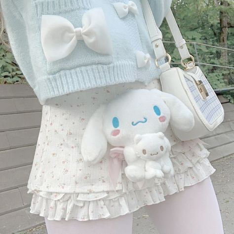 Kawaii Pastel Aesthetic Outfits, About Cinnamoroll, Sanrio Outfit Aesthetic, Blue Clothes Aesthetic, Pastel Blue Outfit, Pastel Aesthetic Outfit, Clothes Pastel, Kawaii Pastel Aesthetic, Anime Bad