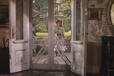 Double Screen Doors, Old Screen Doors, Movie Houses, Meet Me In St Louis, Sweet Sunday, Porch Doors, Boarding House, Screen Doors, House Front Door