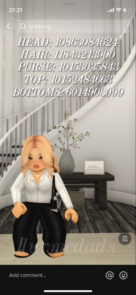 Roblox Silk Dress Codes, Pajama Set Bloxburg Codes, Bloxburg Professional Outfit Codes, Roblox Id Codes For Clothes Teacher, Work Outfit Roblox Code, Teacher Codes Bloxburg, Work Outfits Roblox Codes, Bloxburg Working Outfit Codes, Bloxburg Overall Outfit Codes