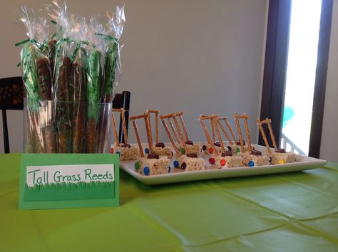 Extra desserts Lawnmower Birthday Party Ideas, Landscaping Birthday Party, Lawn Mower Themed Birthday Party, Mowing Birthday Party, Lawnmower Birthday Party, Lawn Mower Birthday Party, Garden Theme Birthday, John Deere Birthday, Grass Weeds