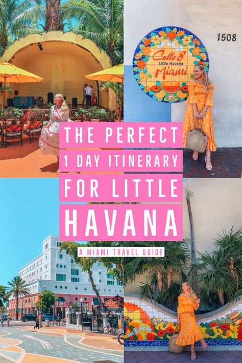 Little Havana Miami, Miami Travel Guide, Miami Vacation, Miami Girls, Miami Travel, Les Continents, Cuba Travel, Perfect Itinerary, Caribbean Travel