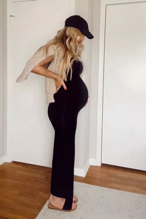 Maternity Bodycon Dress Outfits, Maternity Night Out Outfit, Maternity Going Out Outfit, Maternity Travel Outfit, Maternity Date Night Outfit, Bump Friendly Outfits, Pregnancy Fits, Bump Outfits, Maternity Bodycon Dress