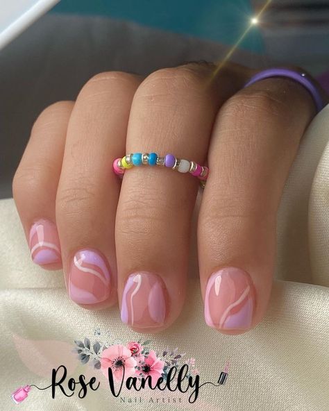 Short Dip Powder Nails With Design, Gelish Inspo, 2023 Short Nails, Gelish Nail Colours, Natural Gel Nails, Country Nails, Fancy Nails Designs, Gel Nails Diy, Glow Nails