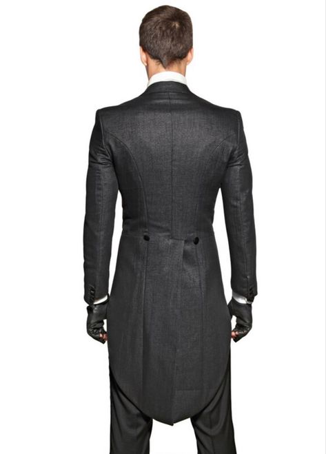 Tail Coat Mens, Tailcoat Mens, Tail Coat, Morning Coat, Black Suit Men, Morning Suits, Classy Suits, Fashion Figures, Sanya