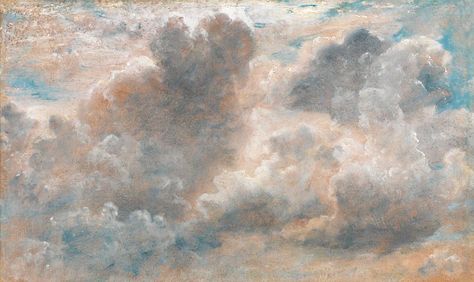 Cloud (1822) painting by John Constable. Original public domain image from Yale Center for British Art. Digitally enhanced by rawpixel. | free image by rawpixel.com Cloud Study, John Constable, Cloud Illustration, Cloud Art, 11x14 Print, Digital Frame, Cloud Painting, British Art, Vintage Art Prints