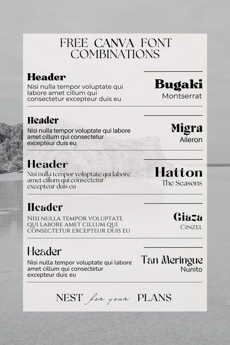 Choosing the right font elevates your brand's appeal. Follow the link to download your free business font! #CanvaFonts #FontCombinations #BusinessDesign #BusinessFonts #TypographyTips #BrandDesign #FontInspiration Canva Fonts Combinations Free, Newspaper Fonts Canva, Fonts For Presentation, Canva Free Fonts Combinations, Canva Font Combinations Free, Canva Presentation Ideas Aesthetic, Free Canva Font Pairings, Canva Free Fonts, Canva Fonts Combinations