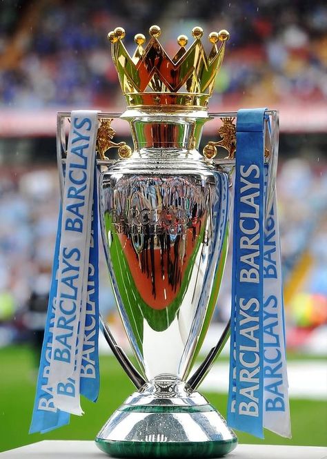 Premier League. Manchester City Logo, Champions League Trophy, Trophy Collection, Cup Tattoo, Football Trophies, Premier Lig, Soccer Art, Soccer Event, English Football League