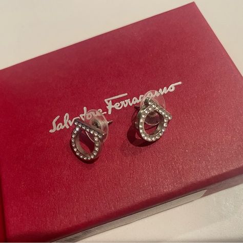 Salvatore Ferragamo Earrings Ferragamo Jewelry, Salvatore Ferragamo, Plus Fashion, Fashion Trends, Gifts, Fashion Tips, Clothes Design