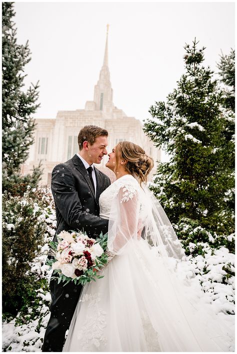 Ogden Utah Temple Wedding Photography - December , Snoow Temple Wedding Pictures, Ogden Temple, Temple Wedding Photography, Utah Temples, Ogden Utah, Ode To Joy, Logan Utah, Temple Wedding, Wedding 2024