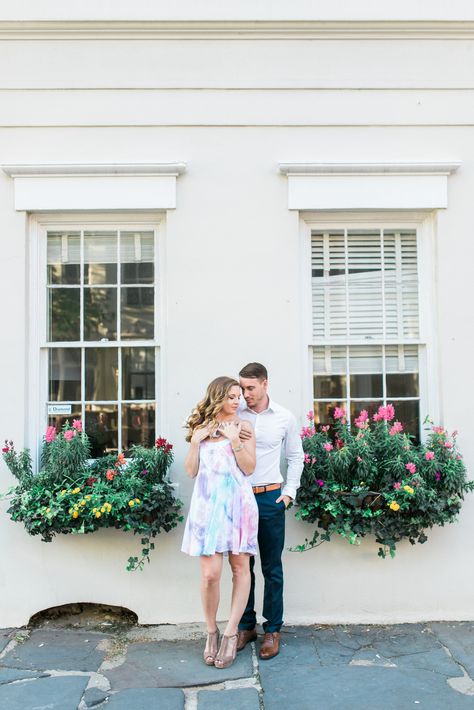 Beautiful couple. Photoshoot in Charleston, SC by traveling photographer The Copper Lens Photography. Learn more on our website and blog. https://www.thecopperlens.com/single-post/2017/05/02/Alex-Alecia-Charleston-SC-The-Copper-Lens-Photography-Couples-Photography Wedding inspiration, wedding Wednesday, watercolor dress, fairytales, beautiful couple, must have wedding photography, must have wedding, wedding inspiration, engaged, love, forever, soul mates, charleston, Rainbow Row, adorn me, s Wednesday Watercolor, Charleston Engagement, Wedding Wednesday, Anniversary Photography, Rainbow Row, Lens Photography, Watercolor Dress, Photography Couples, Couples Anniversary