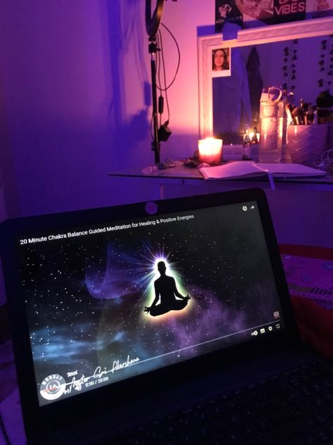 Meditation Vision Board, Spiritual Girl Aesthetic, Spiritual Healing Aesthetic, Energy Art, Energy Healing Spirituality, Dream Lifestyle, Lucky Girl, Night Routine, Spirituality Energy