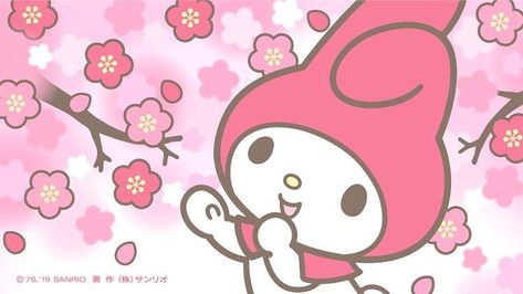 Sanrio Desktop Wallpaper, Sanrio Desktop, 헬로키티 배경화면, Hello Kitty Art, Sanrio Wallpaper, Art Tools Drawing, Pink Rabbit, Cute Kawaii Drawings, Hello Kitty Pictures