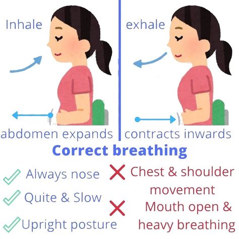 Good breathing is THE FOUNDATION for health and the ability to breathe through your nose 24/7 and breathing exercises to improve daytime breathing habits are the key to restoring productive sleep. Natural Decongestant, How To Breathe, How To Help Nausea, Belly Breathing, Basic Anatomy And Physiology, Healthy Lungs, Breathing Meditation, Lungs Health, Sciatic Nerve Pain