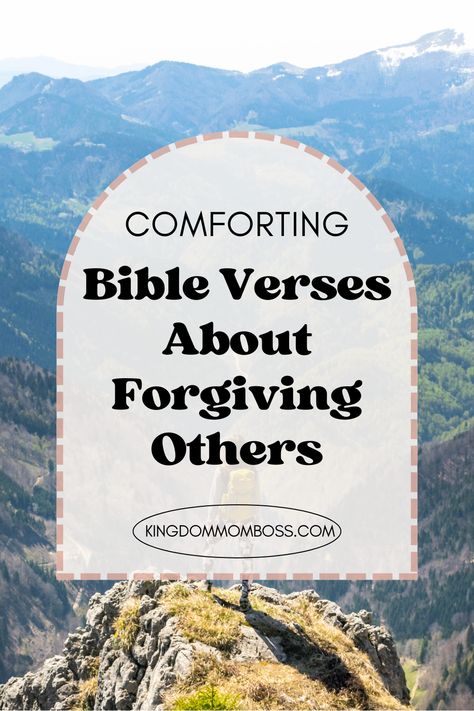 Bible Verses About Forgiveness and How to Forgive Verses About Forgiveness, Verses For Women, Bible Verses About Forgiveness, Forgiving Others, Powerful Verses, Forgiveness Of Sins, Top Bible Verses, Power Of Forgiveness, Inspiring Bible Verses