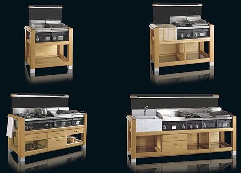 Small Outdoor Kitchens, Prefab Modular Homes, Modular Kitchens, Portable Kitchen, Courtyard Design, Outdoor Bbq Kitchen, Backyard Kitchen, Architecture 3d, Kitchen Concepts