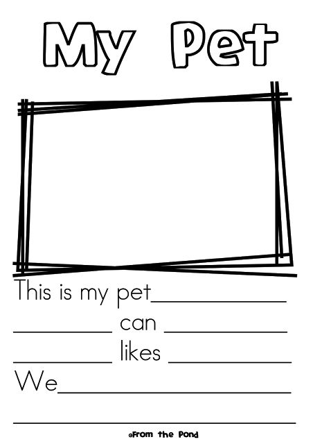 FREE Information Report Worksheet - An Introduction on How to Write an Informative Paper {My Pet} | #FromThePond #TeacherTips #WritingForKids #WritingInTheClassroom #Kindergarten #FirstGrade #Freebie #TeacherFreebie #Printable #FreePrintable Pet Worksheet, Preschool Pets Unit, Ingles Kids, Classroom Pets, Pets Preschool Theme, Creative Curriculum, Preschool Themes, Preschool Theme, Preschool Lessons