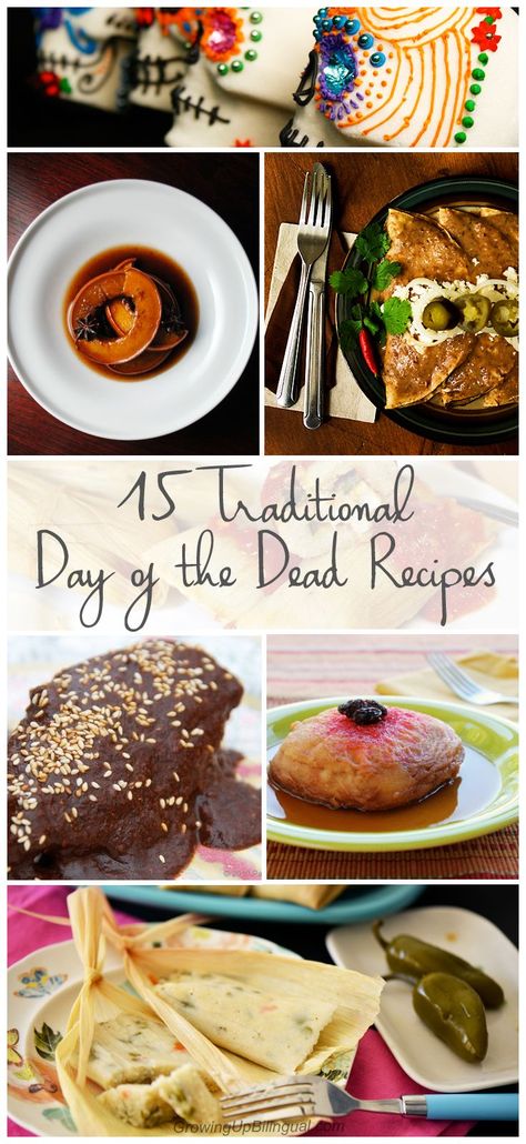 Day Of The Dead Recipes, Day Of The Dead Food, Samhain Recipes, Dia De Los Muertos Party Ideas, Traditional Day, Mexico People, Den Mrtvých, English Listening, Day Of The Dead Party