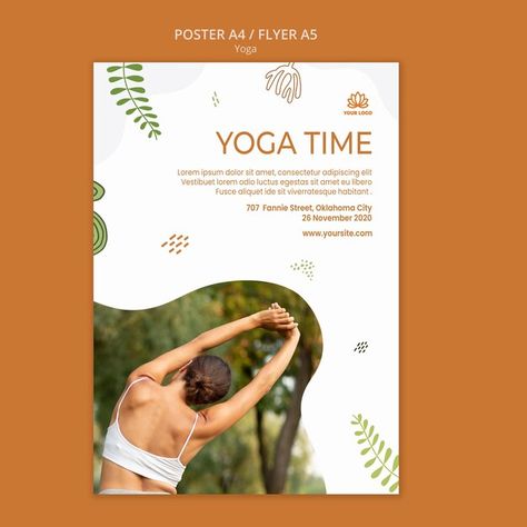 Beach Yoga Photography, Yoga Poster Design, Yoga Flyer, Pranayama Yoga, Photography Brochure, Yoga Trainer, Class Poster, Yoga Branding, Yoga Lessons