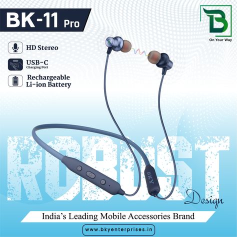 Elevate your style with the perfect accessory: the neck band that effortlessly combines fashion and function . 🕶️✨ . . ✅Best price guranteed ✅easy to operate ✅Stylish and durable ✅High Definition sound quality #bkyenterprises #neckband #bluetooth #realme #earphones #music #headphones #mobileaccessories #earbuds #airpods #smartwatch #boat #wireless #mobile #oneplus #jbl #neckbands #accessories #neckbandearphones #wirelessearphones #wirelessearbuds #earphonebluetooth #madeinindia #BKY Music Headphones, Air Pods, Wireless Earphones, Bluetooth Earphones, Wireless Earbuds, Sound Quality, Instagram Inspiration, Mobile Accessories, Smartwatch