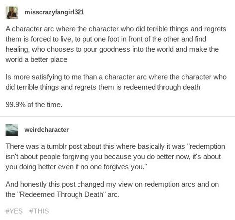 Redemption Arc, Writing Prompts For Writers, Dialogue Prompts, Writing Inspiration Prompts, Writing Characters, Book Writing Inspiration, Writing Challenge, Character Quotes, Story Prompts