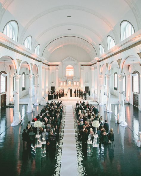 vibiana ceremony | onelove photography Black And White Wedding Ceremony, Vibiana Wedding, Wedding Venues California, Wedding Styles Themes, White Wedding Ceremony, Black And White Wedding Theme, Gold Glitter Wedding, Wedding Venue Los Angeles, Black Gold Wedding