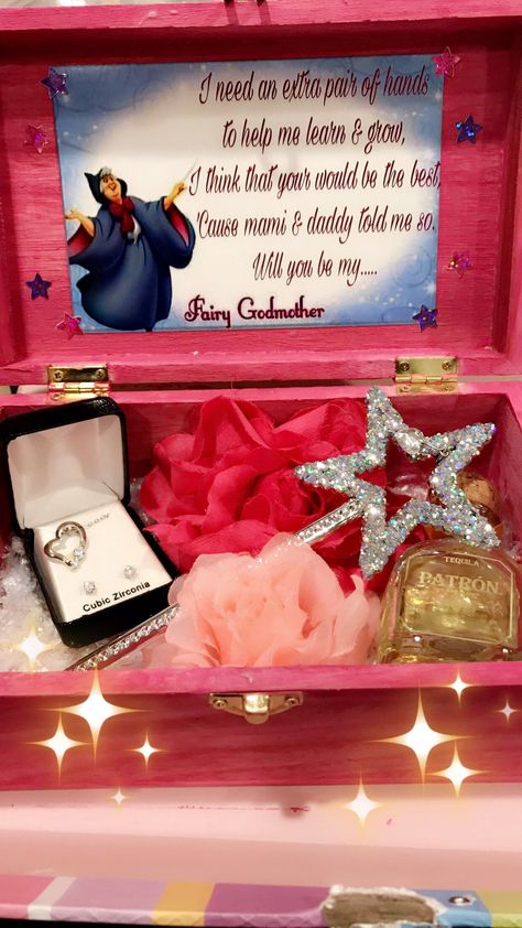 Cute Ways To Ask Someone To Be A Godmother, Will U Be My Godmother Ideas, Valentines Gift For Mother, Godmother Proposal Ideas Diy, God Parent Proposal Ideas, Godmother Proposal Ideas, Godparent Request Ideas, Godparent Request, Valentines Proposal