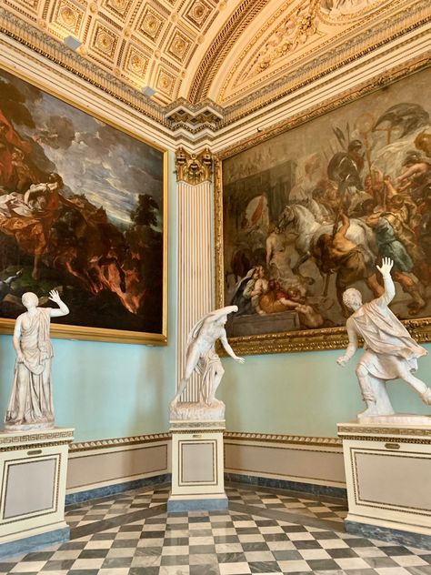 Italy Paintings, Aesthetic Statue, Rome Art, Uffizi Gallery, Ancient Sculpture, Realism Painting, Museum Architecture, Painting Gallery, Blair Waldorf