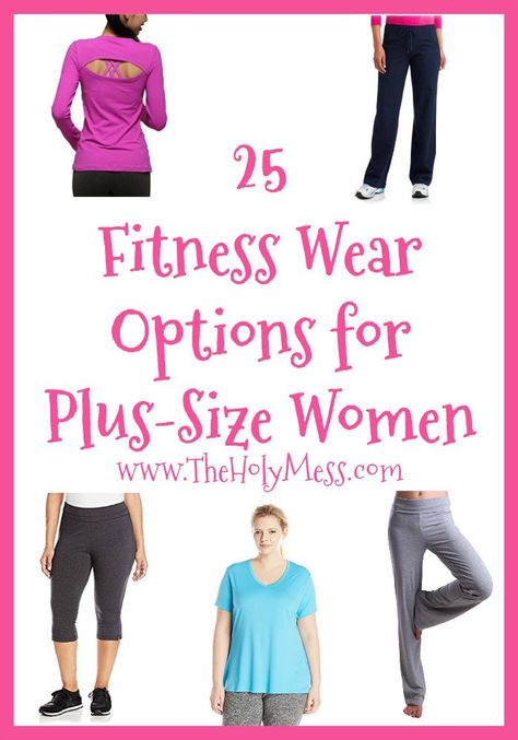 Finding good workout clothes in plus sizes can be tough! Here are 25 fitness wear options for plus-size women. Yoga pants, capris, tanks, bras, for fitness. Weight Watchers Program, Trendy Plus Size Dresses, Plus Size Tips, Plus Size Yoga, Plus Size Workout, Fitness Wear, Women Yoga, Happy Thoughts, Women's Fitness