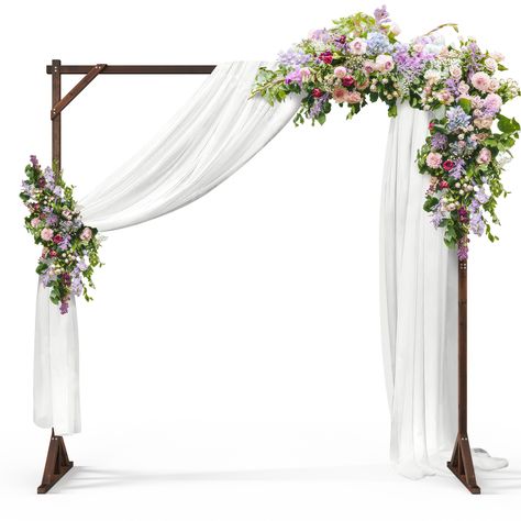 PRICES MAY VARY. Elegant Square Wedding Arch: Transform any event into a magical celebration with our exquisite square wedding arch. Elegant and strong, this arch can be decorated with flowers, lights, or drapery to match your style, creating a stunning backdrop Solid Wood Construction: Entirely made from solid wood, our wedding arch is robust and water-endurance. Its robust construction ensures it stands against the elements, providing a beautiful focal point for indoor and outdoor events Stabi Lights Prom, Wooden Wedding Arch, Square Backdrop, Wooden Wedding Arches, Beach Forest, Wedding Arches, Wood Garden, Prom Theme, Festival Birthday