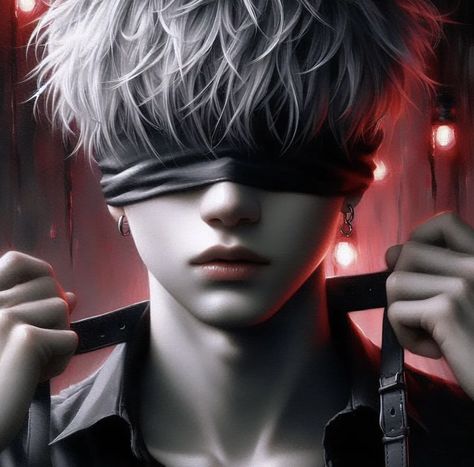 Blindfold Anime Guy, Fb Profile Photo, Men Aesthetic, Anime Guy, Photo To Cartoon, Couple Selfies, Cool Anime Guys, Cute Couple Selfies, Anime Hair