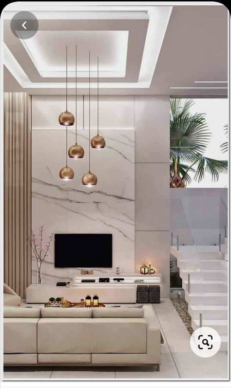 High Ceiling Living Room Modern, High Ceiling Living Room, Cool Decor, House Ceiling Design, Ceiling Design Living Room, Ceiling Design Modern, Luxury Living Room Design, Bedroom False Ceiling Design, Living Room Ceiling