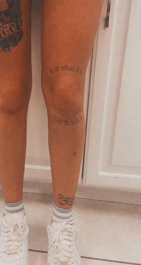 They Come They Go, Mac Miller Tattoos, Ma Tattoo, Muster Tattoos, Leg Tattoos Women, Stylist Tattoos, Knee Tattoo, Cute Tattoos For Women, Discreet Tattoos