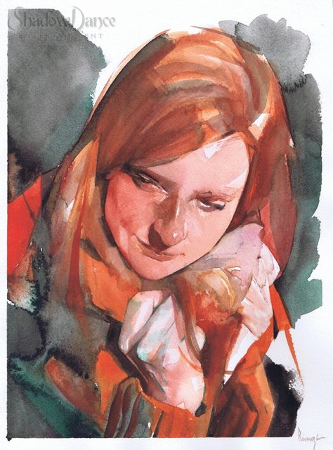 Nick Runge, Manga Watercolor, Watercolor Art Face, Watercolor Face, Portraiture Painting, Figure Sketching, 수채화 그림, Art And Illustration, Watercolor Portraits