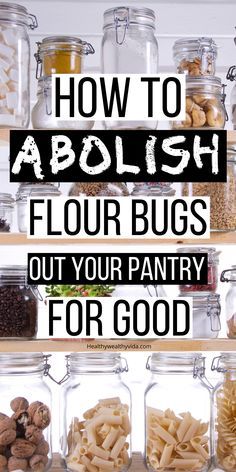 How To Store Flour, Pantry Bugs, Pantry Stock, Storing Food Long Term, Survival Food Storage, Emergency Preparedness Food, Emergency Food Storage, Homemade Pantry, Healthy Wealthy